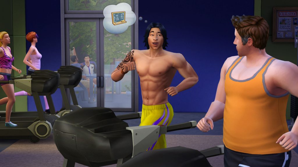 sims 4 fit