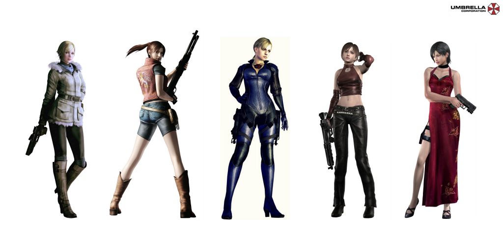 Resident evil girls