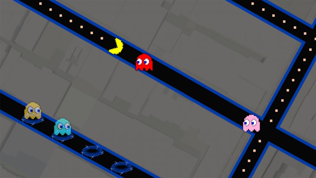 google-maps-pac-man