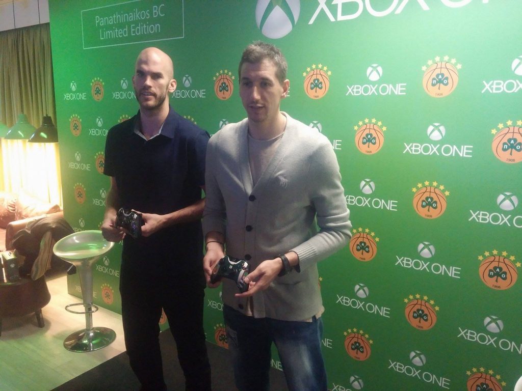 Επίσημη παρουσίαση της συλλεκτικής κονσόλας Xbox One Panathinaikos BC NBA 2K16!