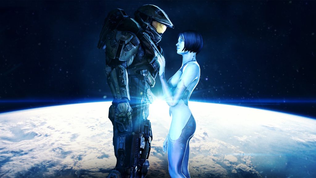 Cortana and Masterchief