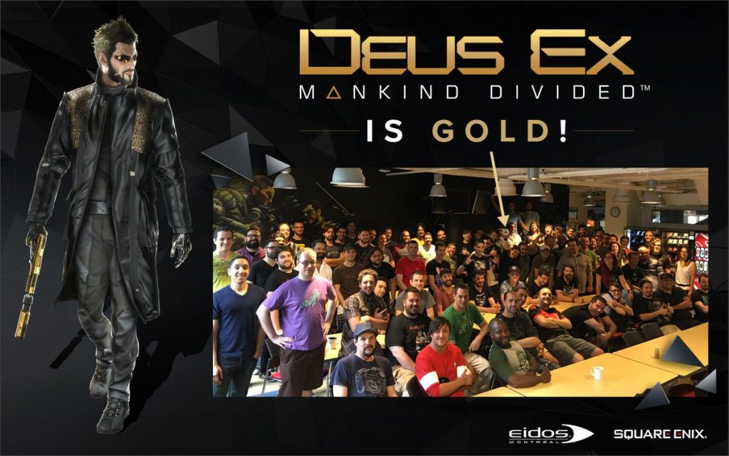 Gold το Deus Ex: Mankind Divided!