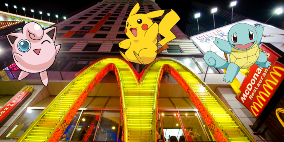 Pokemon go macdonalds 1