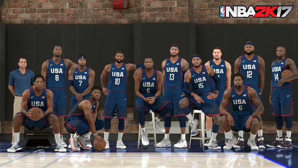 NBA 2K17 Dream Team 1