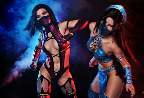 Mileena vs. Kitana σε μία cosplay μάχη… στήθος με στήθος!