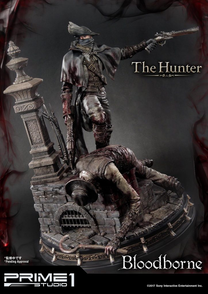 Hunter Bloodborne Statue (1)