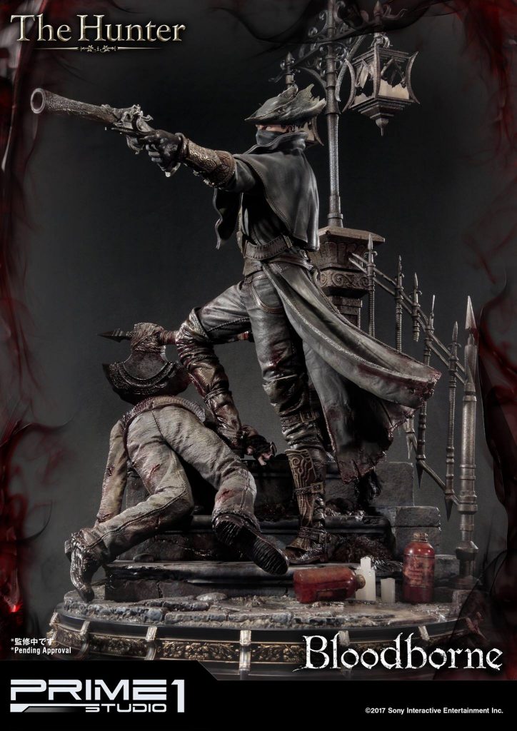 Hunter Bloodborne Statue (2)