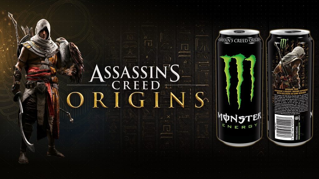 Απίθανη νέα συνεργασία Assassin’s Creed Origins και Monster Energy