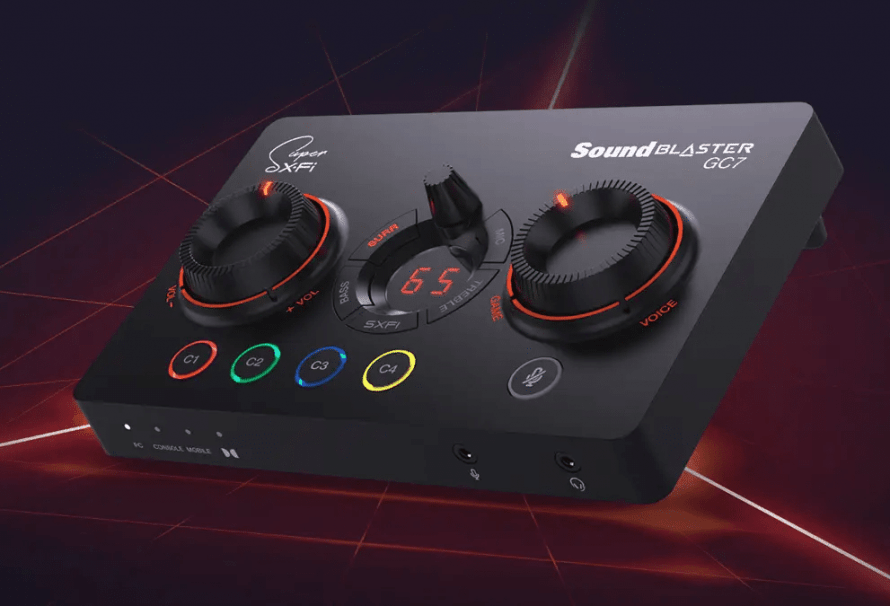 Creative Sound Blaster GC7: Premium gaming DAC για εντυπωσιακές επιδόσεις!